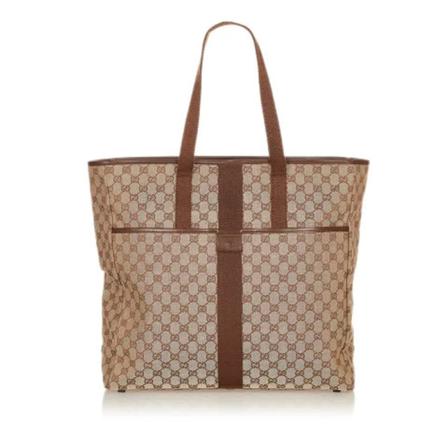Gucci Vintage - Vintage Väskor - Beige - Dam - Storlek: One Size, Dam, Storlek: ONE SIZE