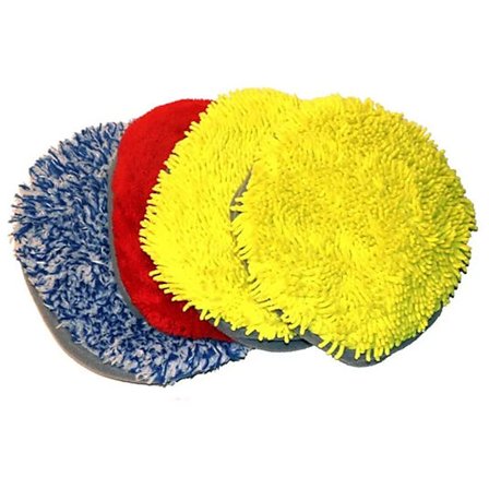 AVA MICROFIBERPADS MIKS FOR MICROFIBERBØRSTE 4STK