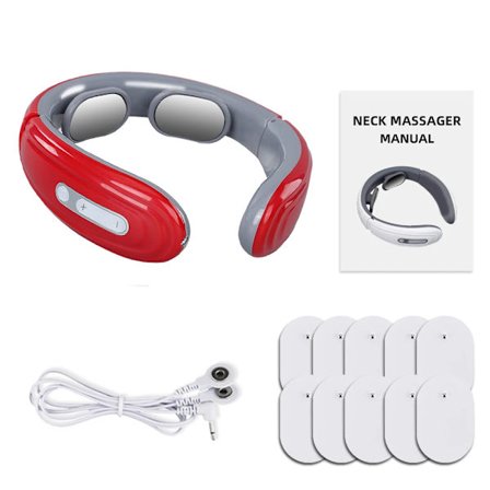 Intelligent nakkemassageapparat til nakke- og rygmassage Elektrisk massagepudemaskine Nakkemassageapparat til hoved, cervikal og rygmassage