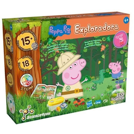 Spel - SCIENCE4YOU - Peppa Upptäcktsresande - 4+ År - Flerfärgad - Vetenskap och spel