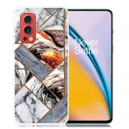 Marble OnePlus Nord 2 5G Suojakotelo - Fragment Of Marble Tiles