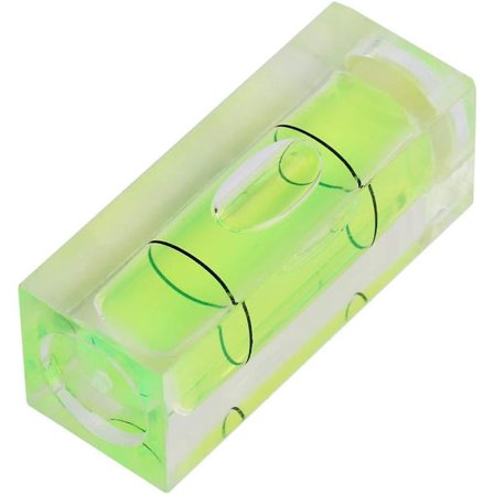 5 kpl 15×15×40mm neliön muotoinen minivesivaaka pieni vesivaaka