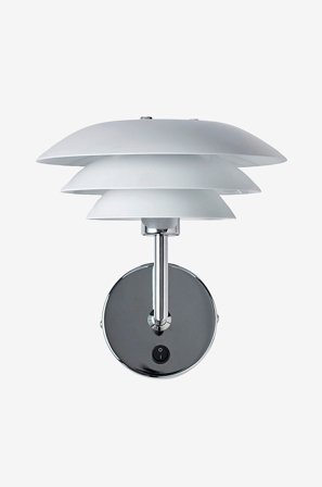 Dyberg Larsen - Vegglampe DL20 - Hvit - Vegglamper - Fra Homeroom