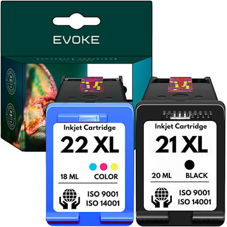 Bläckpatron till skrivare HP 21 22 svart 3-Färg 1350 sidor