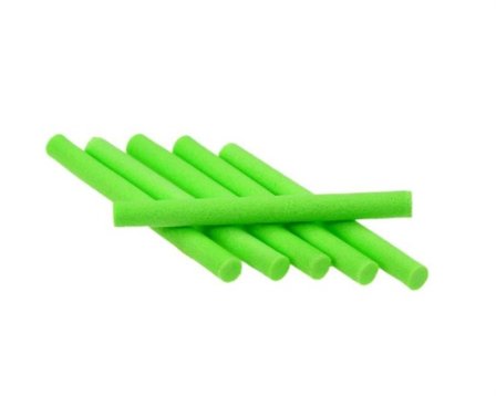Foam Cylinders 6.0mm Chartreuse