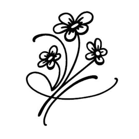 Väggdekor - Artsblomma Modell 08