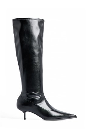 NA-KD Sharp Fitted Boots - Stiefel - Schwarz - EU 38