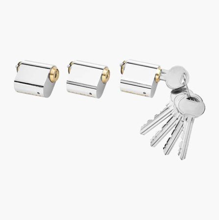 Biltema - Låssylinder 3 stk.