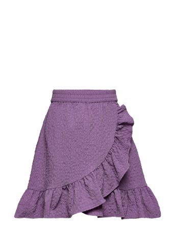 Kogdani Fake Wrap Skirt Wvn Purple Kids Only