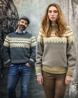 Strikkeoppskrift Genser Lofoten - Dale Garn
