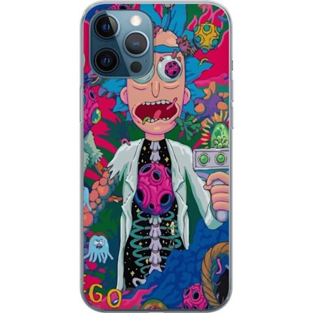 Kompatibelt Mobildeksel til Apple Apple iPhone 12 Pro Rick & Morty
