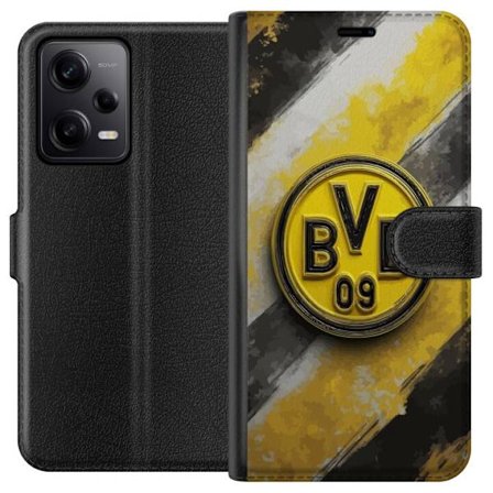 Kompatibel Tegnebogsetui til Xiaomi Xiaomi Redmi Note 12 Pro Farverigt abstrakt puslespillsmønster, der symboliserer fællesskab, mangfoldighed og kr