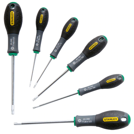STANLEY FatMax 0-65-099 Skruvmejselsats 6 st, TX, Handverktyg