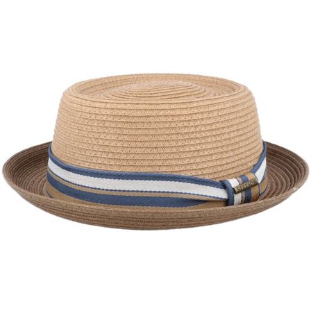 Stetson - Beige porkpie Hatt - Pork Pie Toyo Straw Hat @ Hatstore