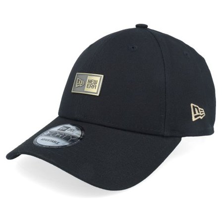 New Era - Svart adjustable Keps - NE Badge 9FORTY Black Adjustable @ Hatstore