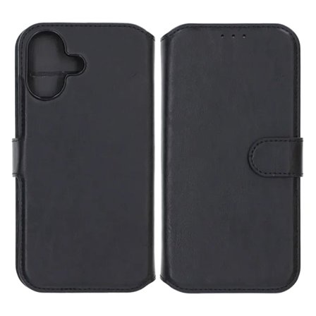 Rvelon Plånboksfodral Magnet för iPhone 17 - Svart