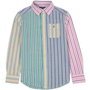 Kids - Ralph Lauren Striped Shirt Multicolor 6-7 Years - Tops - 6-7 years - Blue