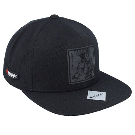 Magic: The Gathering - Black snapback Czapka Z Daszkiem - Chandra V1 Planeswalker Black/Black Snapback @ Hatstore