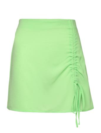 Onlnova Lux May Ruching Skirt Solid Ptm Green ONLY