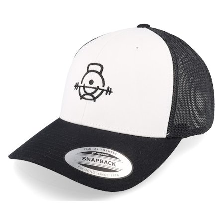 Berzerk - Zwart trucker Cap - Workout Fitness Logo Black/White Trucker @ Hatstore