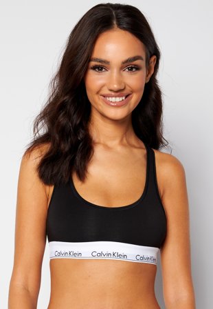 Calvin Klein CK Cotton Bralette 001 Black Klær