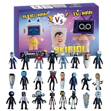 Skibidi Figur Toalett Adventskalender 2024