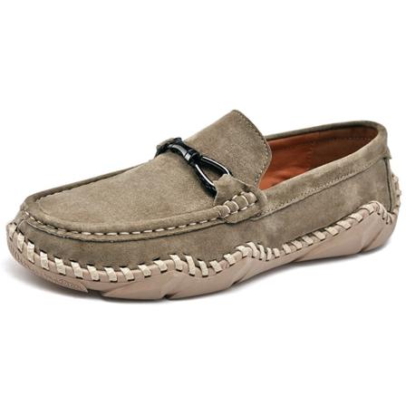 Män Klänning Faux Mocka Penny Loafer Rund Toe Comfort Casual Skor