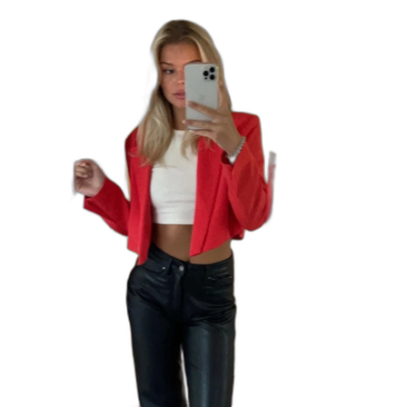 Röd kavaj
