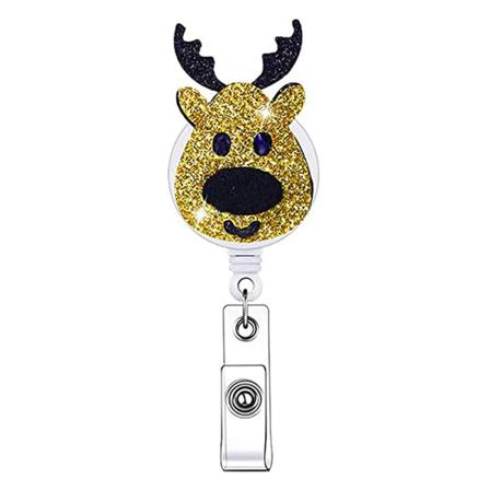 1 St Julinfällbar Sjuksköterskeemblem Reel Clip Badge Hållare E