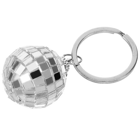 Discokugle Nøglering Spejl Discokugle Nøglering Nyhed Discokugle Vedhæng Til Rygsæk Håndtaske