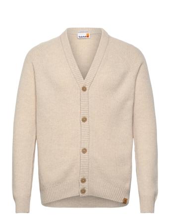 Phillips Brook Raglan Sleeve Cardigan Angora Heather Tops Knitwear Cardigans Cream Timberland