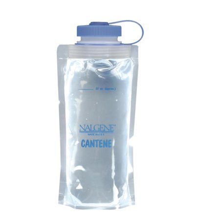 Nalgene Flexible Water Container Cantene 1L flasks Blue OneSize
