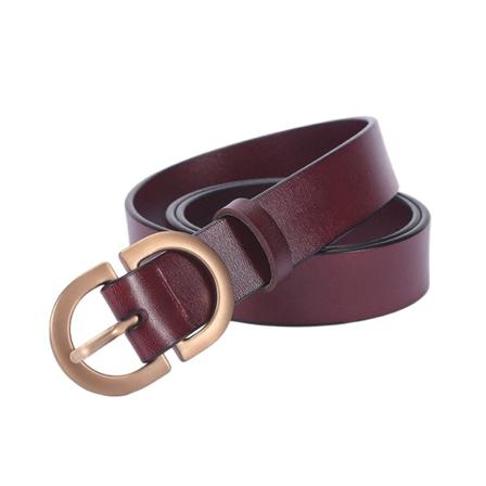 Casual Formella Kvinnor Bälte Mode Pin Spänne Shorts Flickor Läder