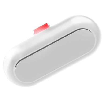 Bilglasögonfodral, strækbar solskærmsholder til solbriller, multifunktionel solskærmsopbevaring til bil [DB] Hvid