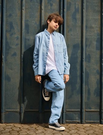 ONLY & SONS Osjfade Loose Lb 2872 Pim Dnm Noos - Blue - 122