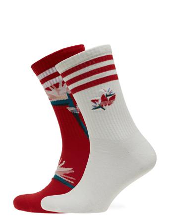 Thebe Magugu Crew Socks 2 Pairs Lingerie Socks Regular Socks Valkoinen Adidas Originals