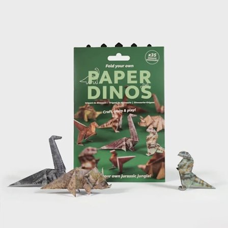 Origami Papperskatter Kit för Barn med 50 Ark DIY Hantverkspresent [D]