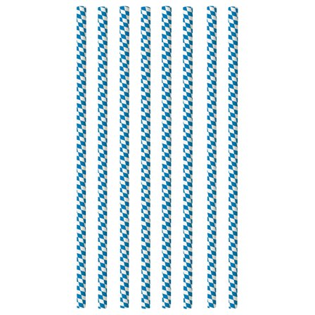 Oktoberfest Papirsugerør Bayersk 100-pakning