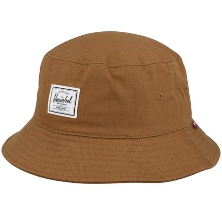Herschel - Brun bucket Hatt - Norman Rubber Brown Bucket @ Hatstore