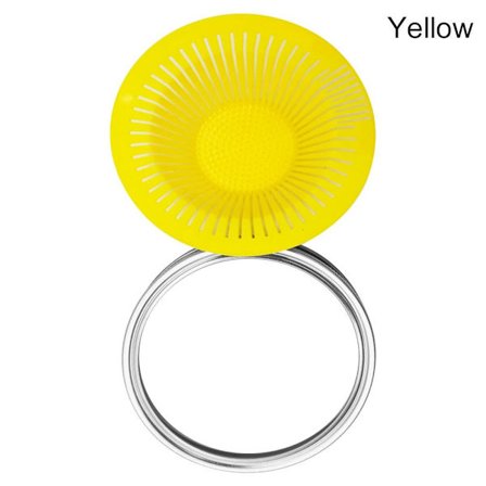 2st 86mm spirande lock Mason Jar Lock GUL FÖR 86MM2ST 2ST