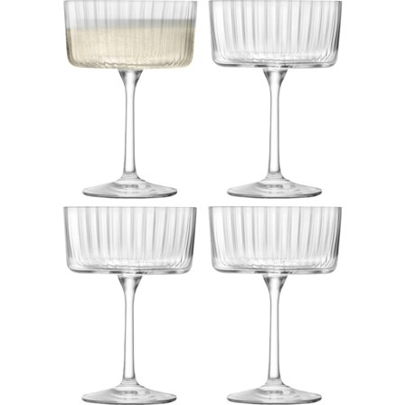 Lsa Cocktail/Champagneglas Gio Line 4 stk. - Klar | KitchenOne