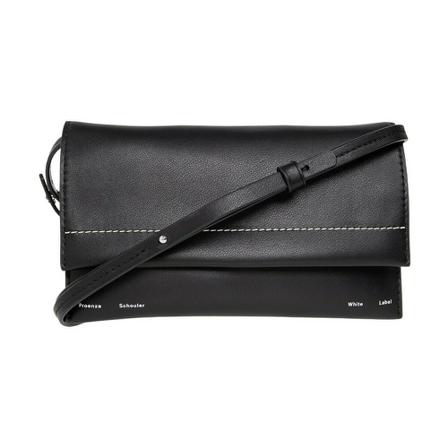 Proenza Schouler, Accordion Small shoulder bag Zwart, Dames, Maat:ONE Size,leer