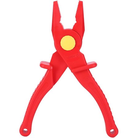 Plastik Tråd Tang 1000V Høj Spænding 7,7 Tommer Rød Isoleret DXGHC