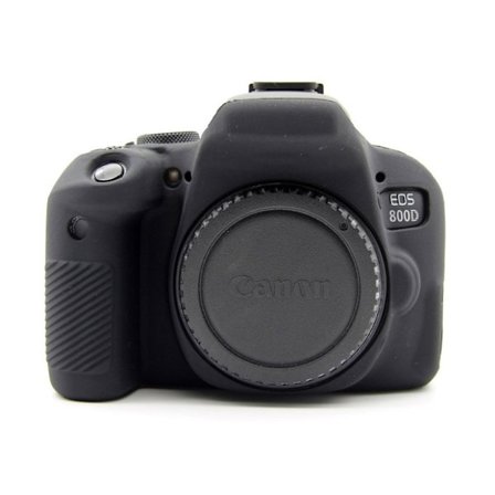 Canon EOS 800D blød silikone beskyttende etui - Sort