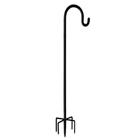 Utendørs gjeterkrok, kraftig fuglematerstang for hengende lykter, fuglemater med 1,5 meter-FA-