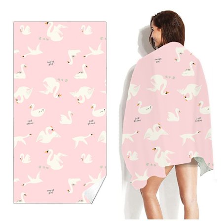 Naturens röst-Badhandduk Strand Badrum Kropp Badhandduk 160*80cm Hem Utomhus Resor