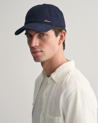 GANT - Twillcaps med kontrastfarget logo - Herre - ONESIZE