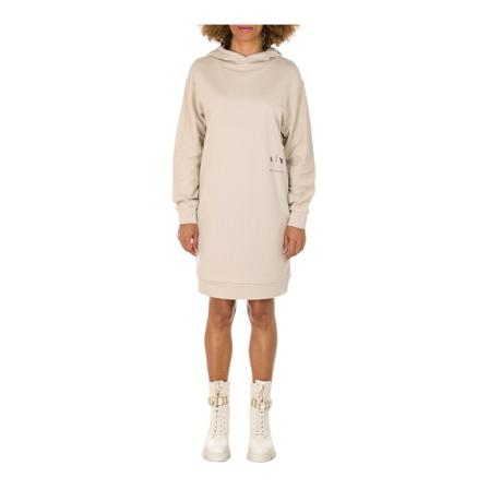 Armani Exchange, Short Dresses Beżowy, Kobieta, Rozmiar: M