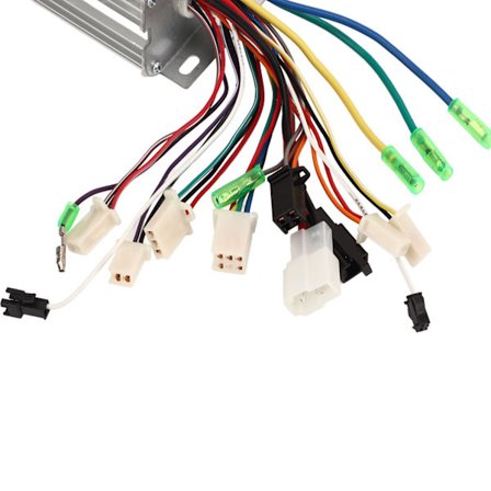 Elektrisk cykel borstlös styrenhet 36V 450W aluminiumlegering cykelstyrenhet för elcykel eltricykel