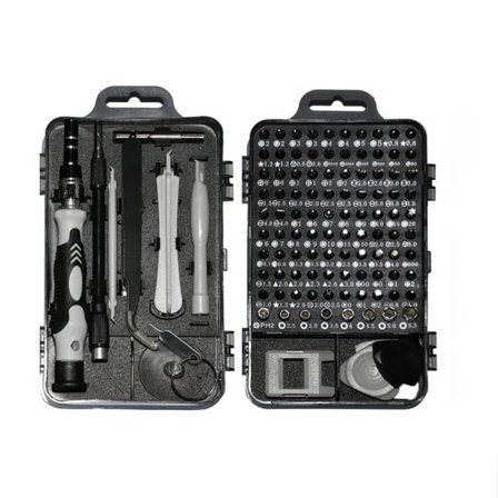 115 in 1 Multifunksjonell Skrutrekker Sett Datamaskin PC Mobil Telefon Utstyr Reparasjon Skrutrekker